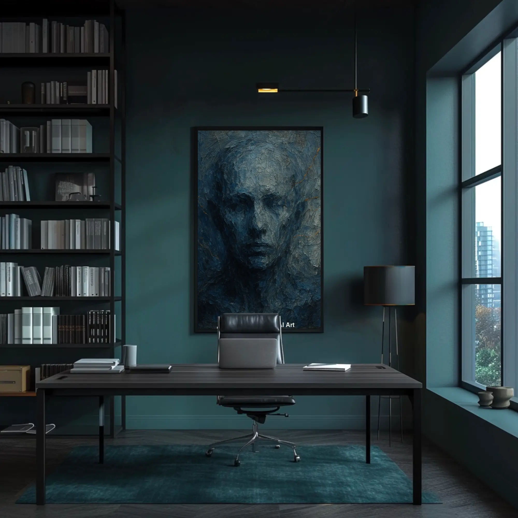 Echoes in Stone – AI Art