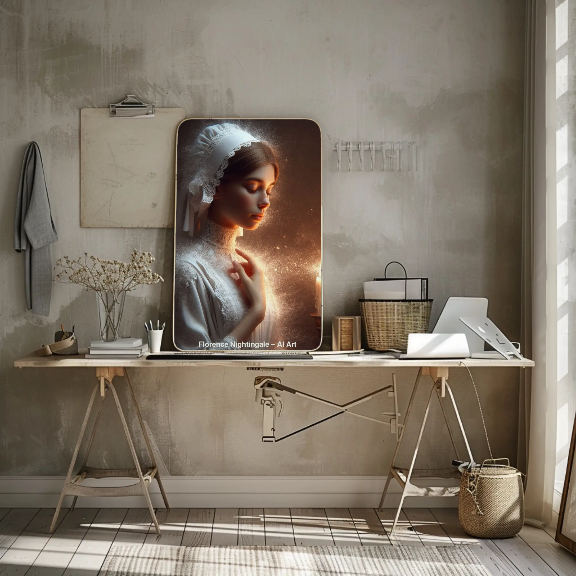 Florence Nightingale – AI Art