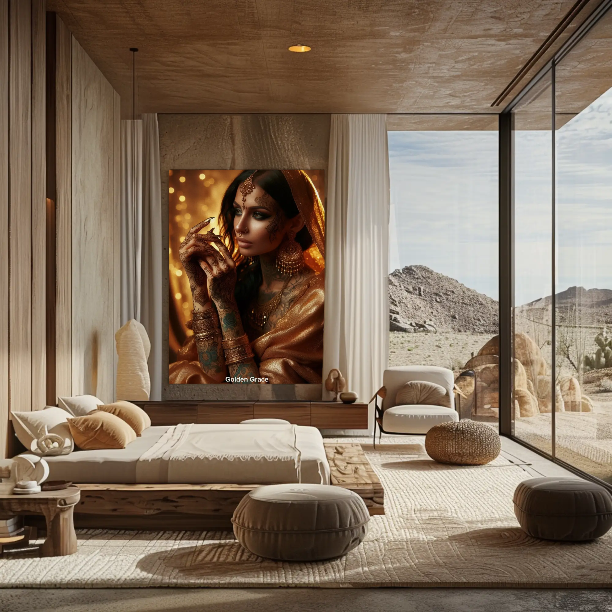 Golden Grace – AI Art