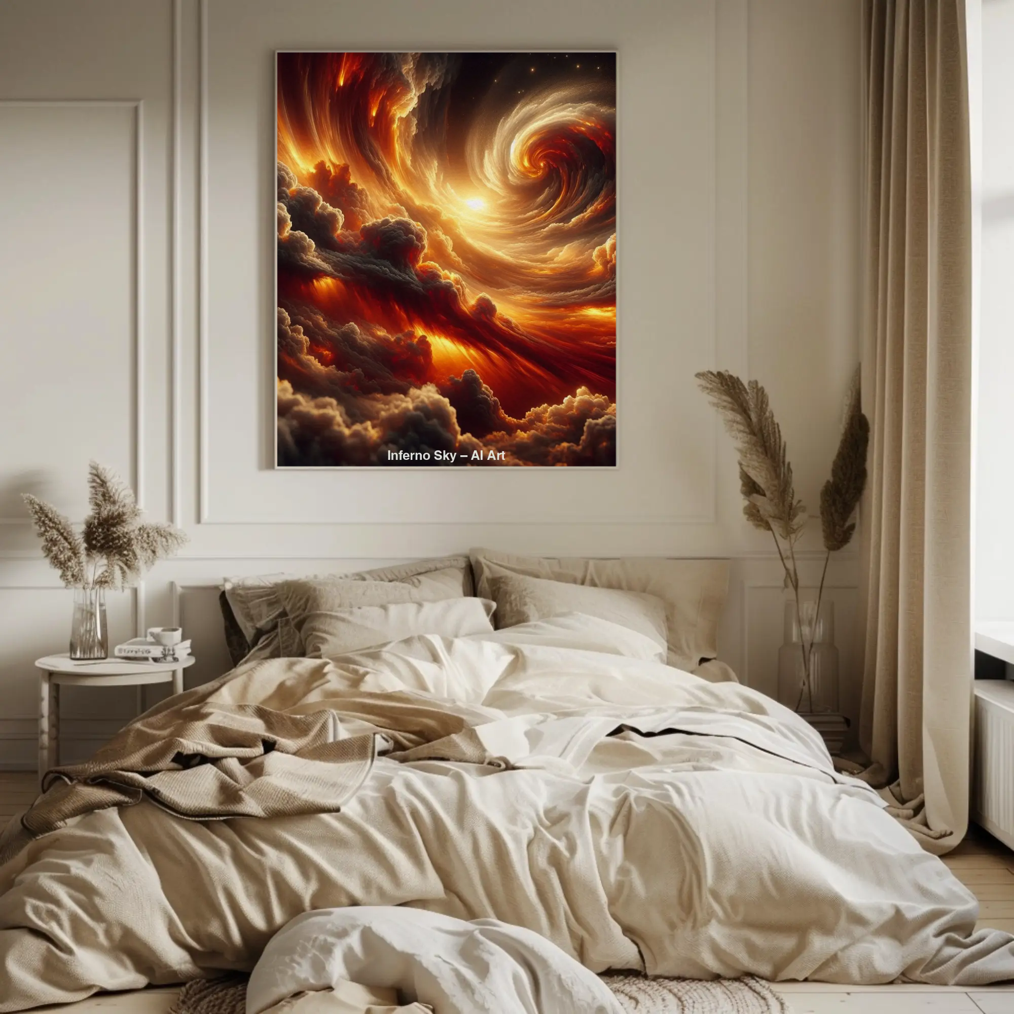 Inferno Sky – AI Art
