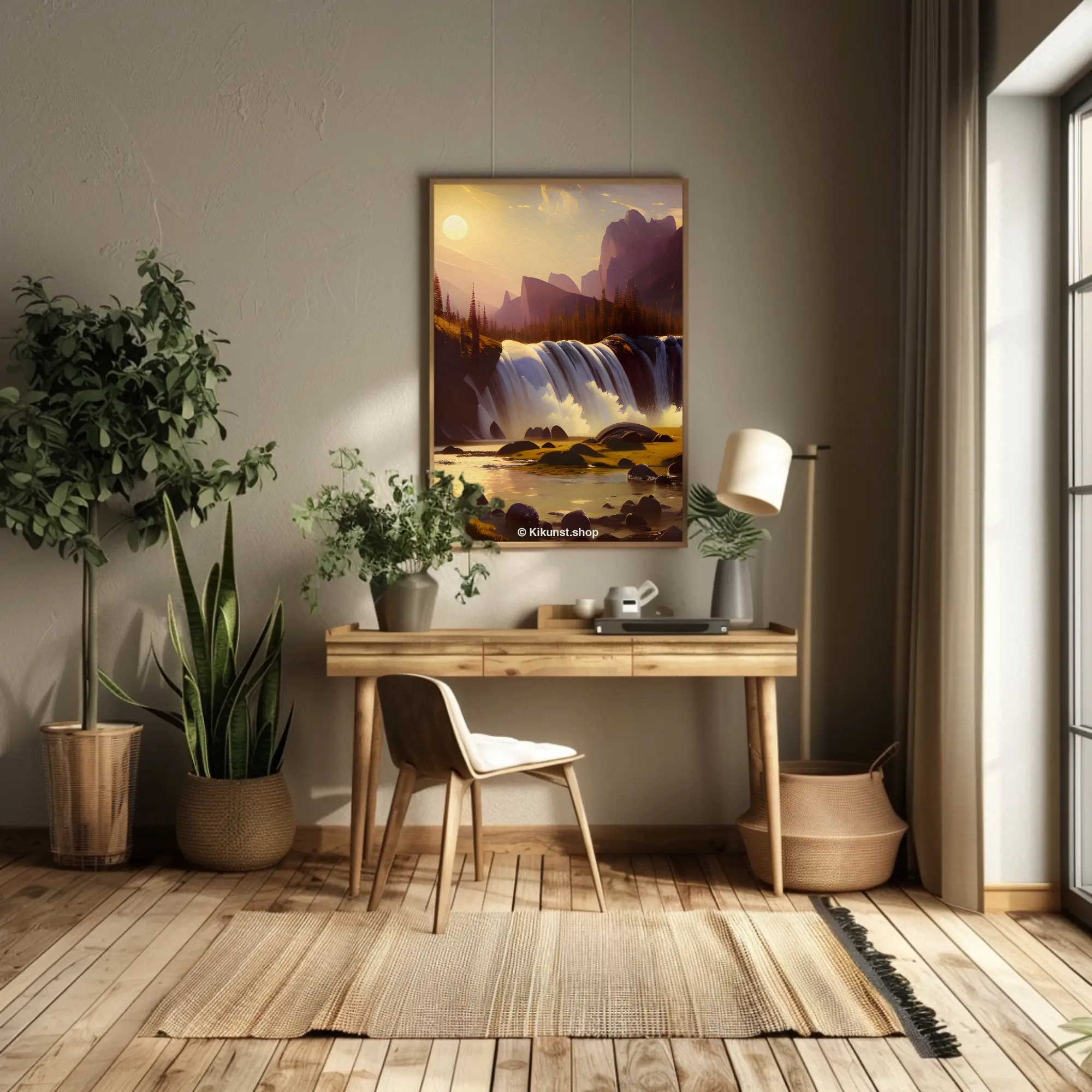 Dream Waterfall – AI Art