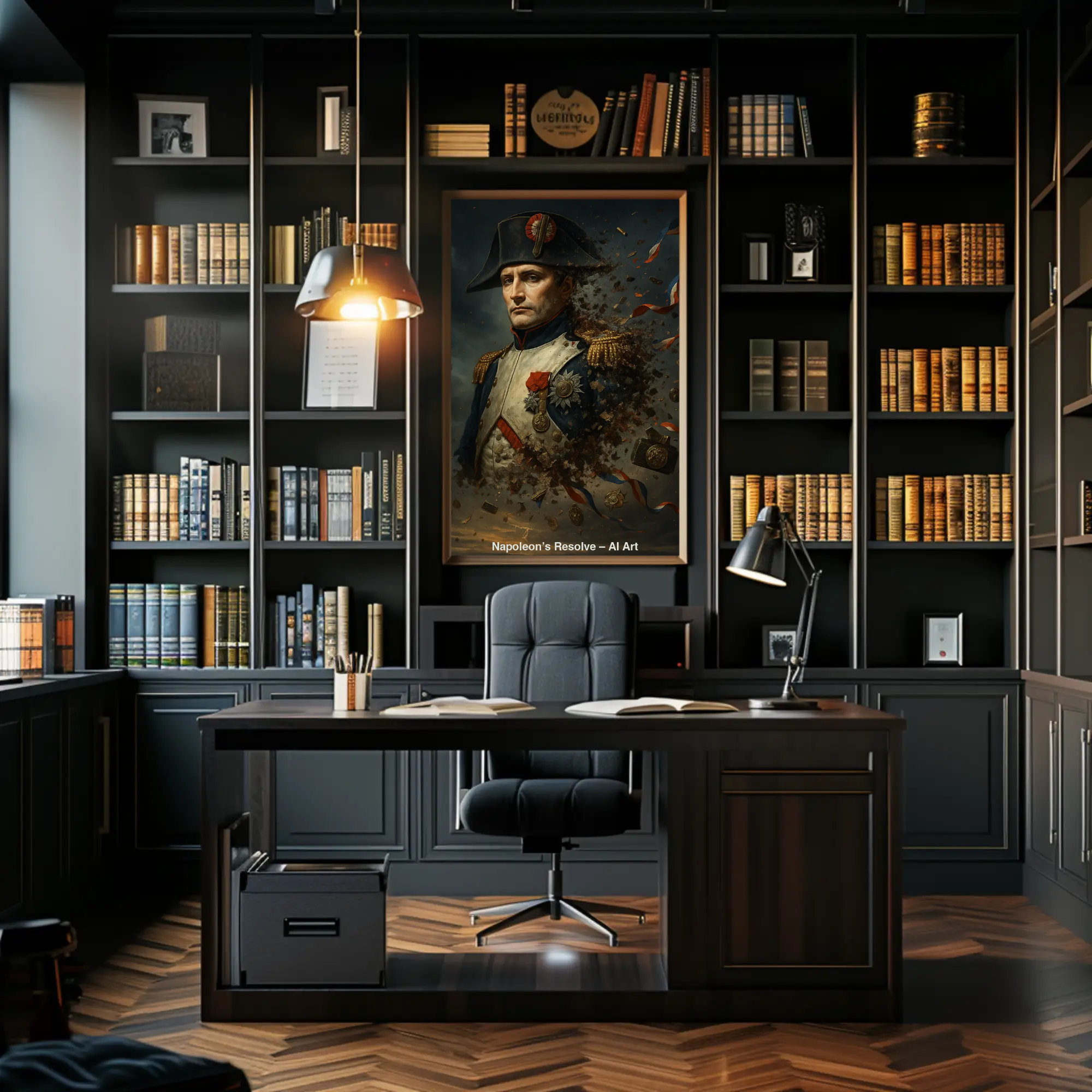 Napoleon’s Resolve – AI Art