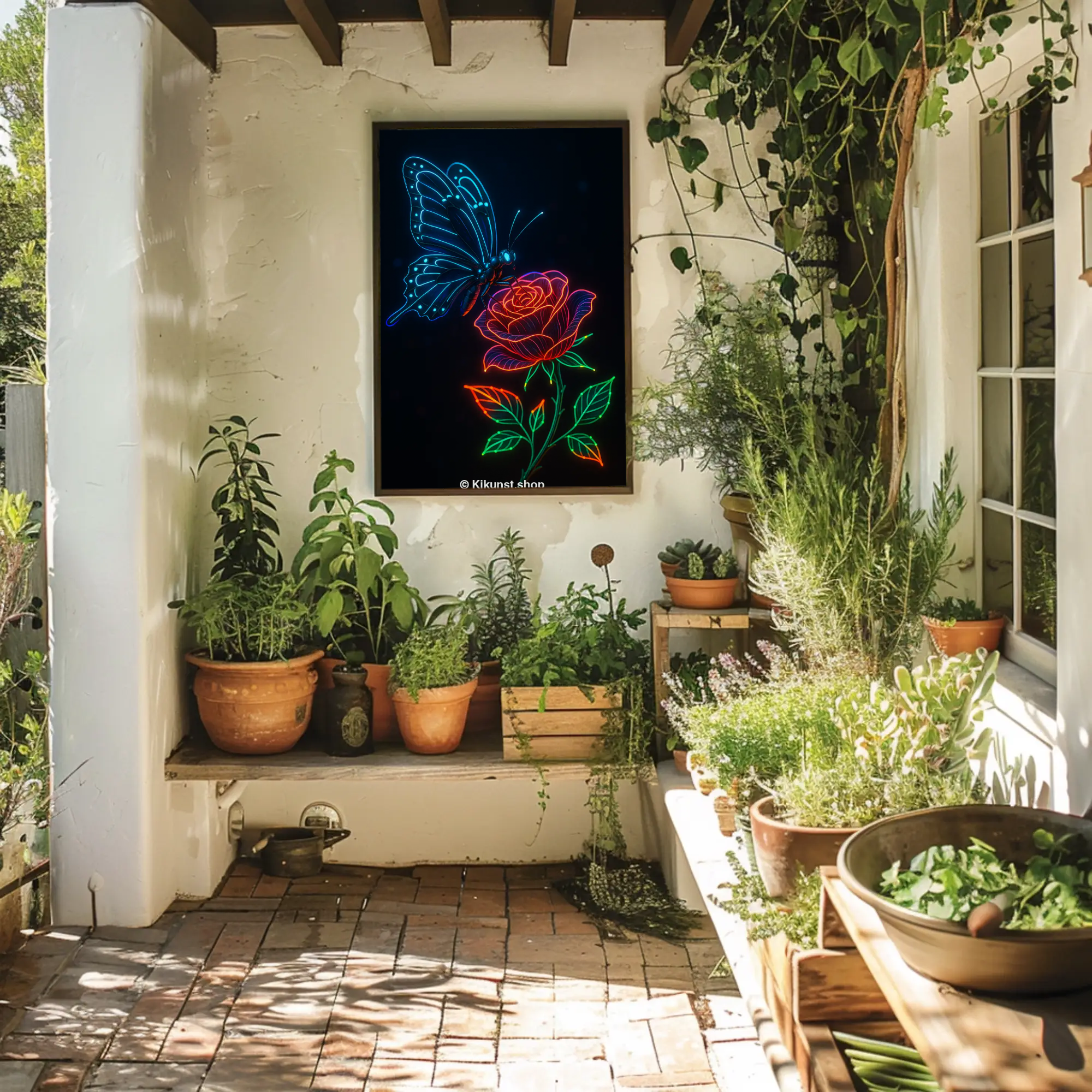 Neon Connection – AI Art