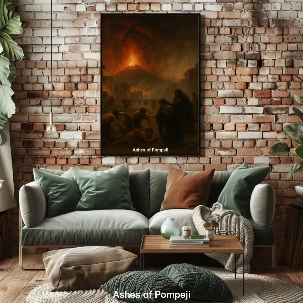Ashes of Pompeji – AI Art