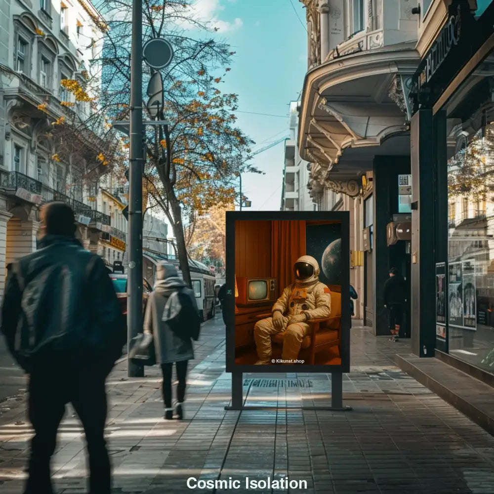 Cosmic Isolation – AI Art