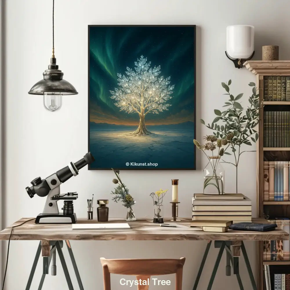 Crystal Tree – AI Art