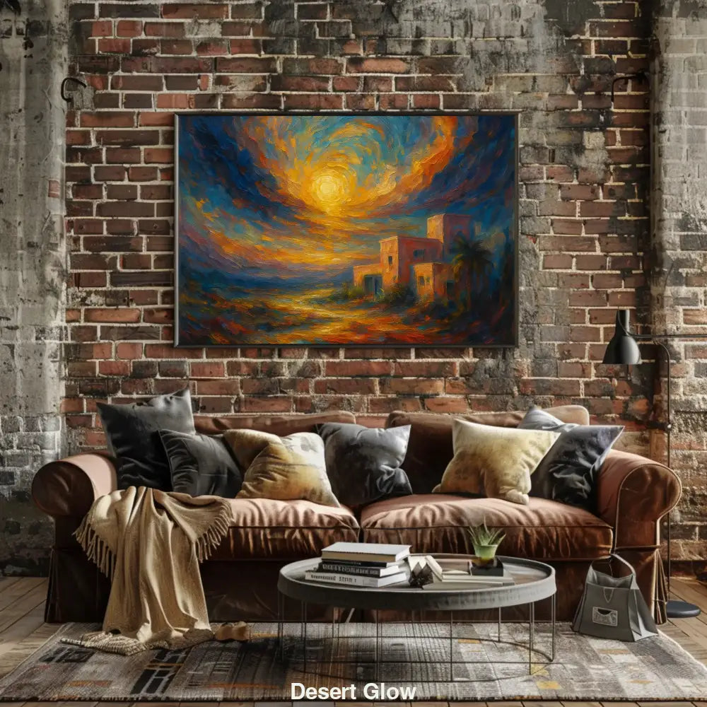 Desert Glow – AI Art
