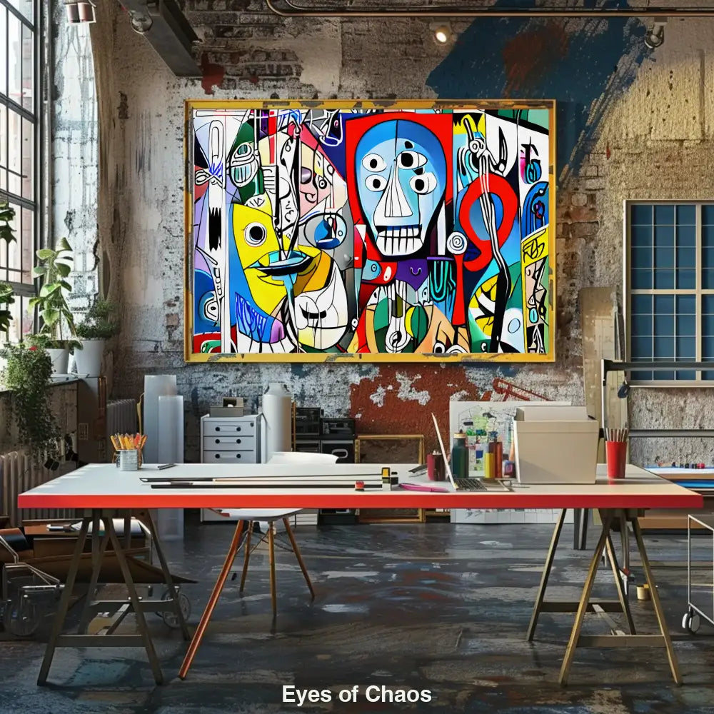 Eyes of Chaos – AI Art