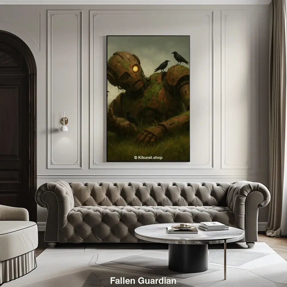Fallen Guardian – AI Art