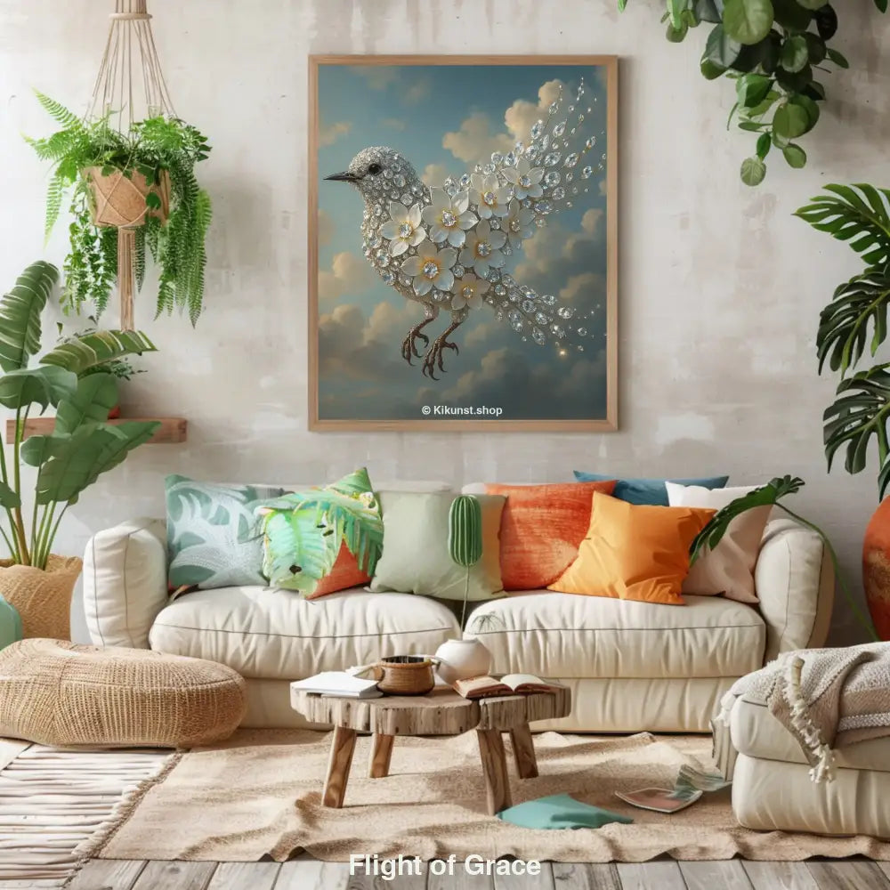 Flight of Grace – AI Art