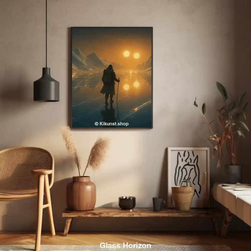Glass Horizon – AI Art