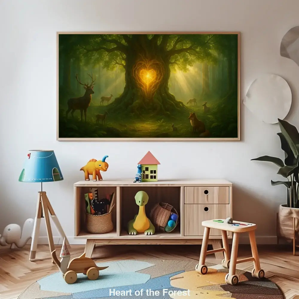 Heart of the Forest – AI Art