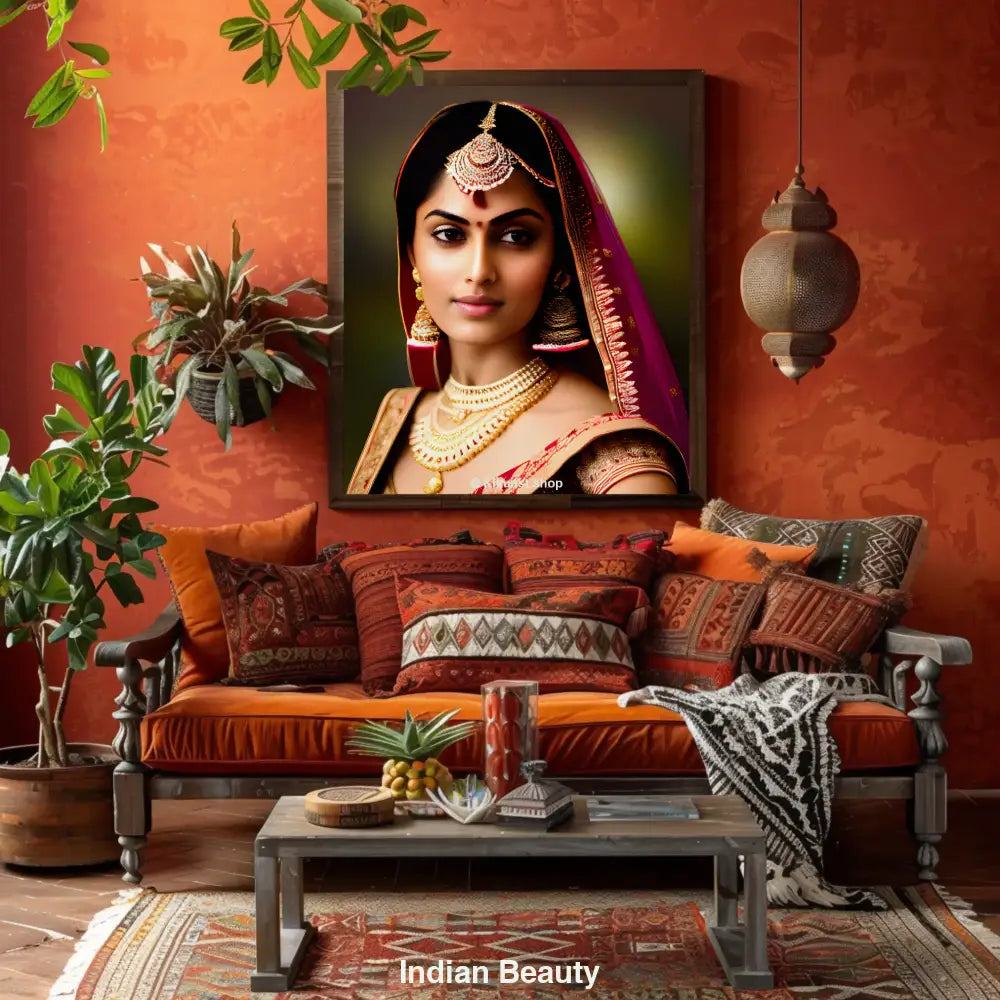 Indian Beauty – AI Art