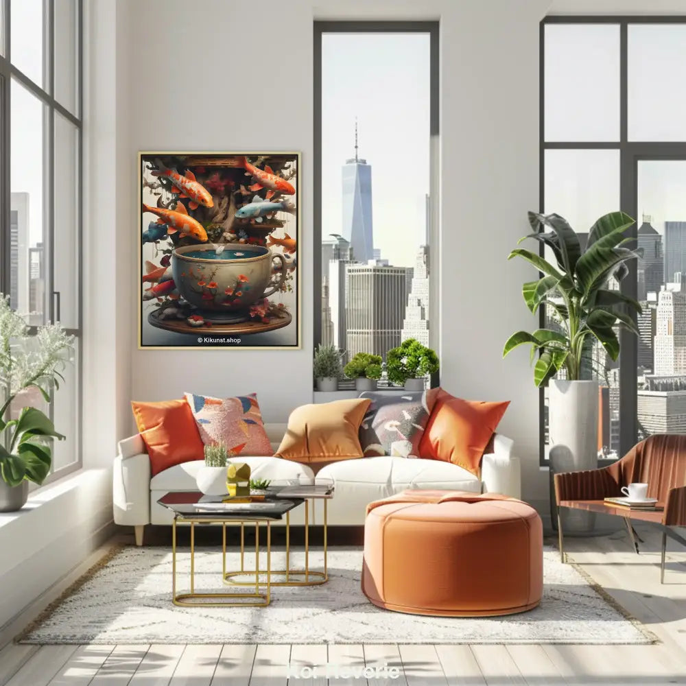 Koi Reverie – AI Art