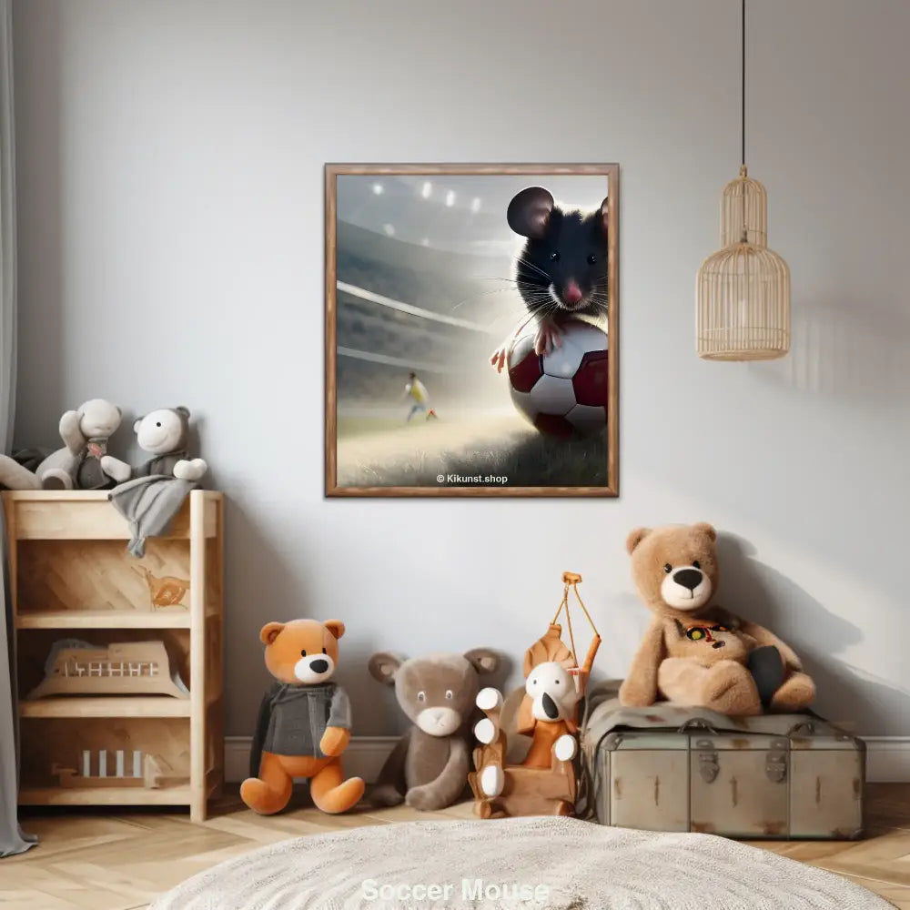 Soccer Mouse – AI Art