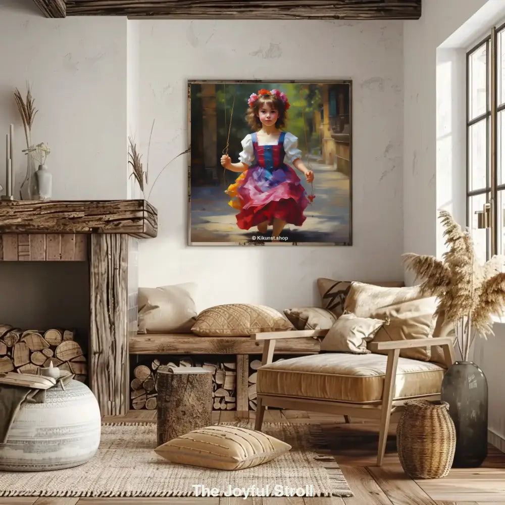 The Joyful Stroll – AI Art
