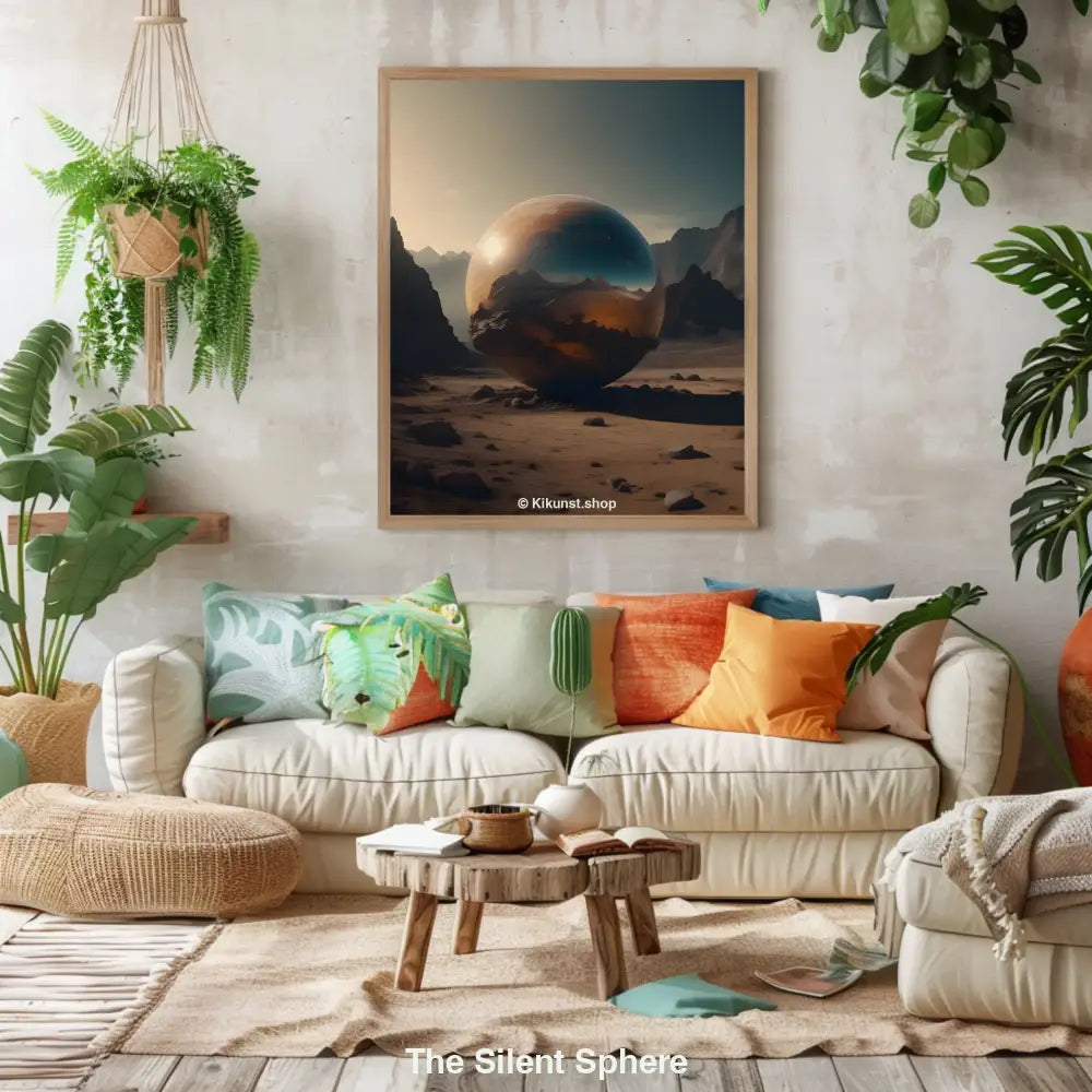 The Silent Sphere – AI Art