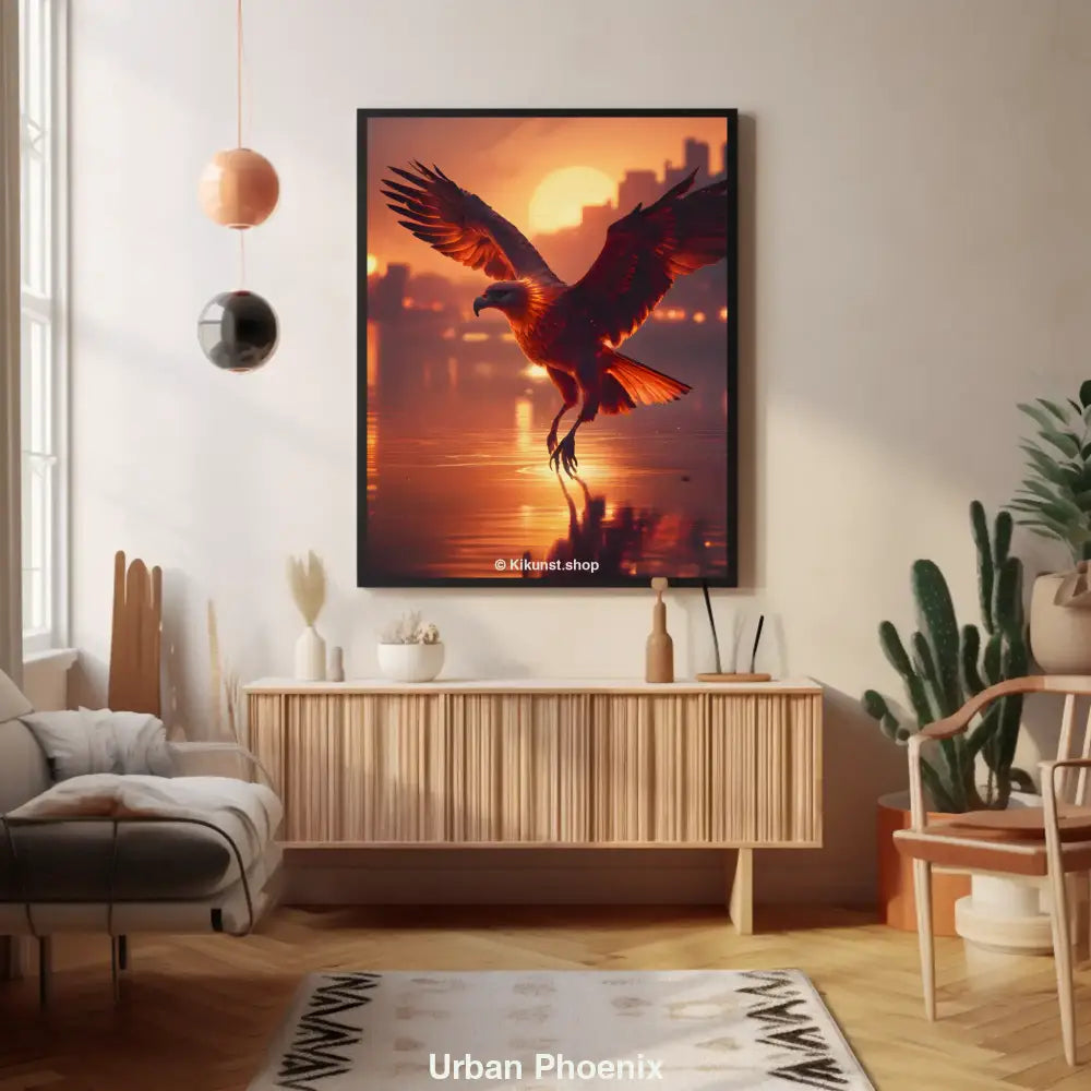 Urban Phoenix – AI Art