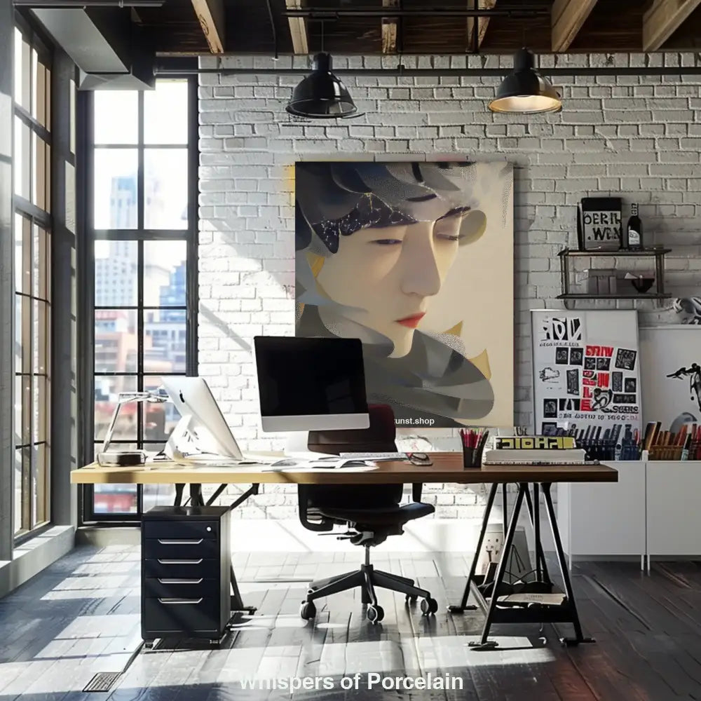 Whispers of Porcelain – AI Art