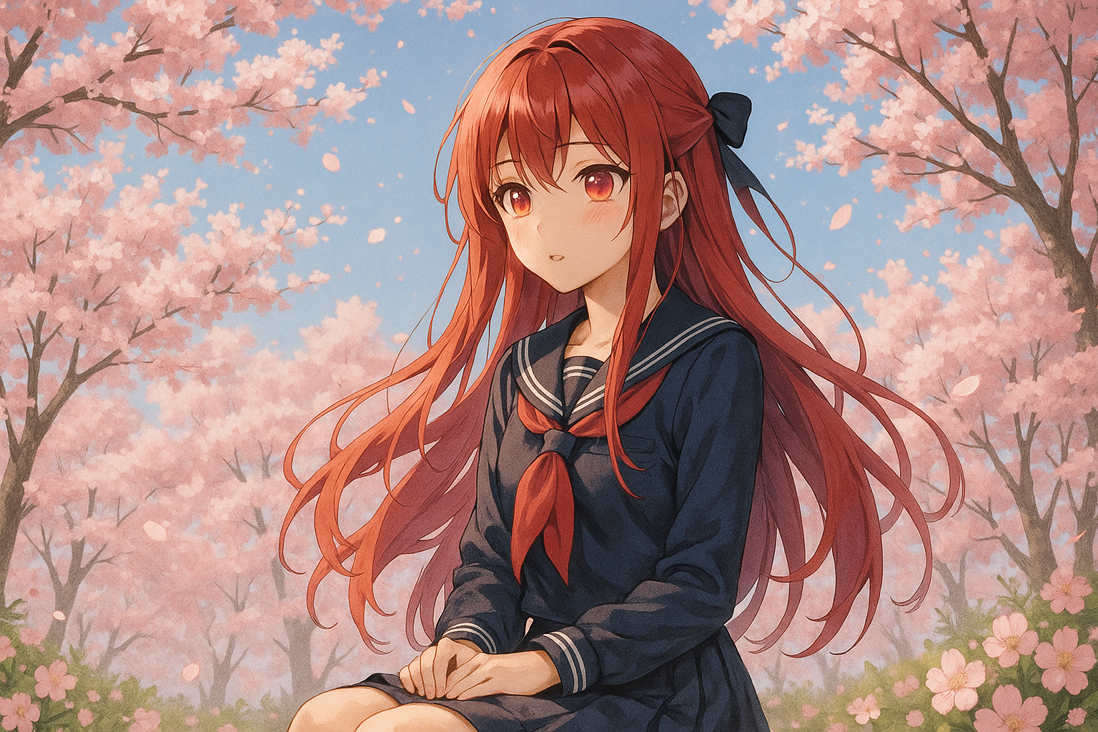 Collage of anime-style illustrations showing various characters, emotions, and colorful scenes in Japanese art style