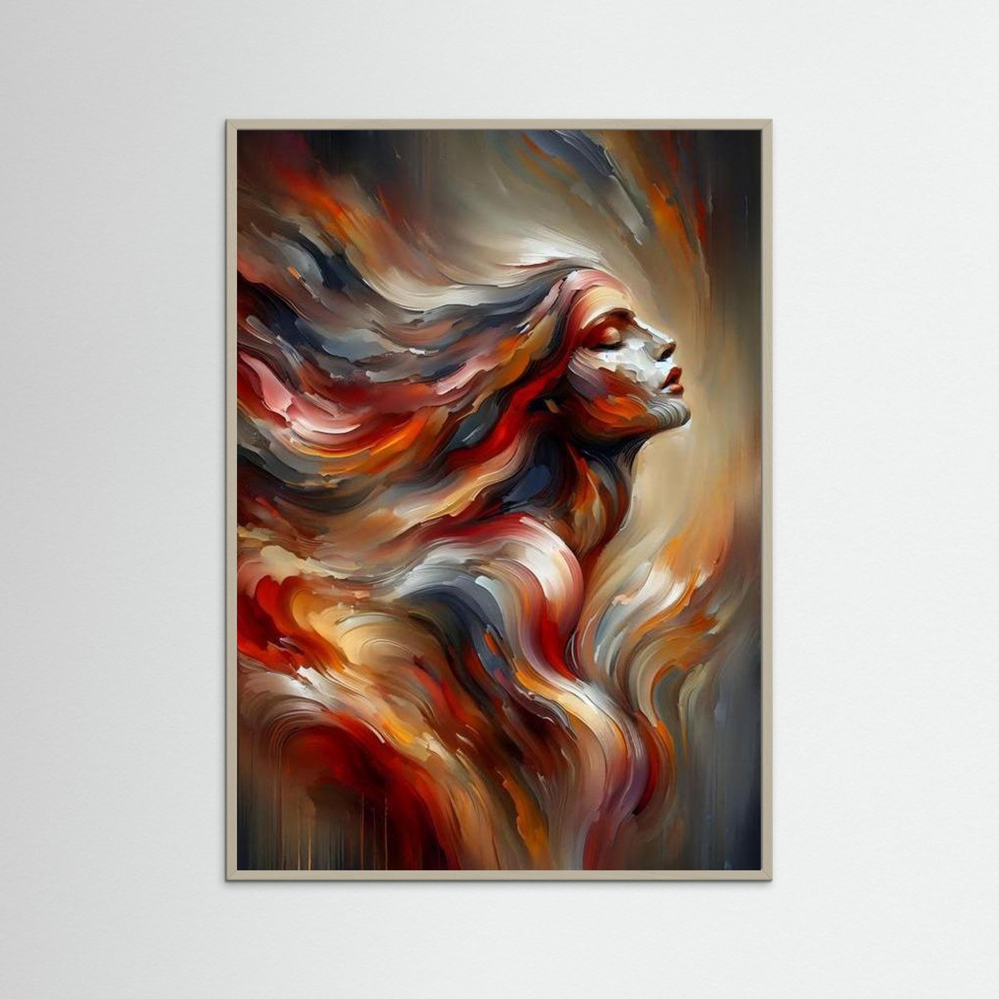 Quiet Fire – AI Art (Print)