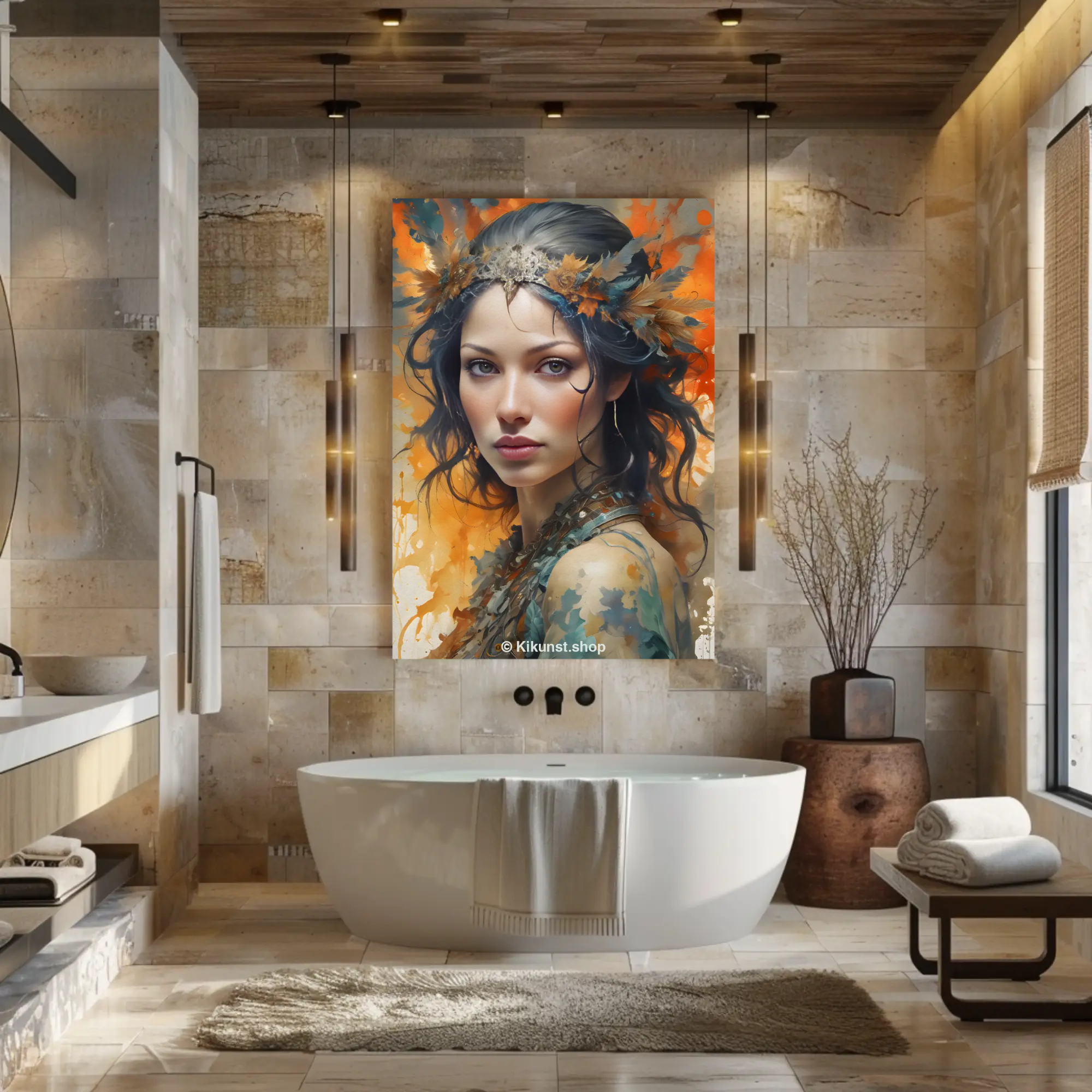 Autumn Muse – AI Art