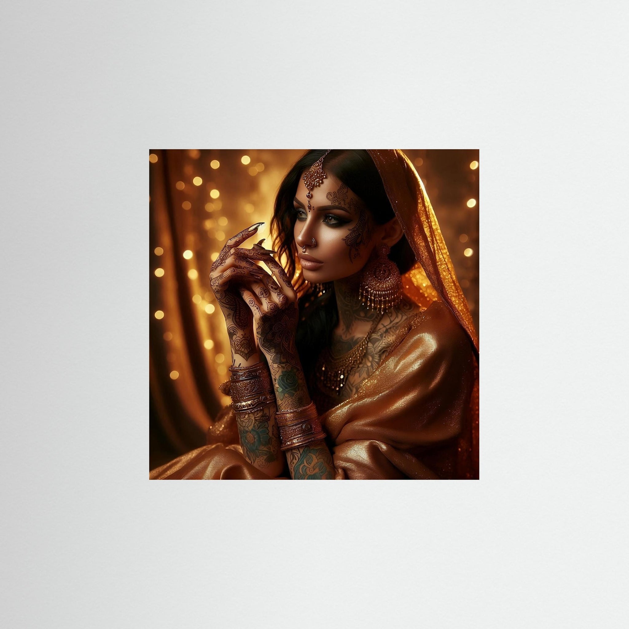 Golden Grace – AI Art (Print)