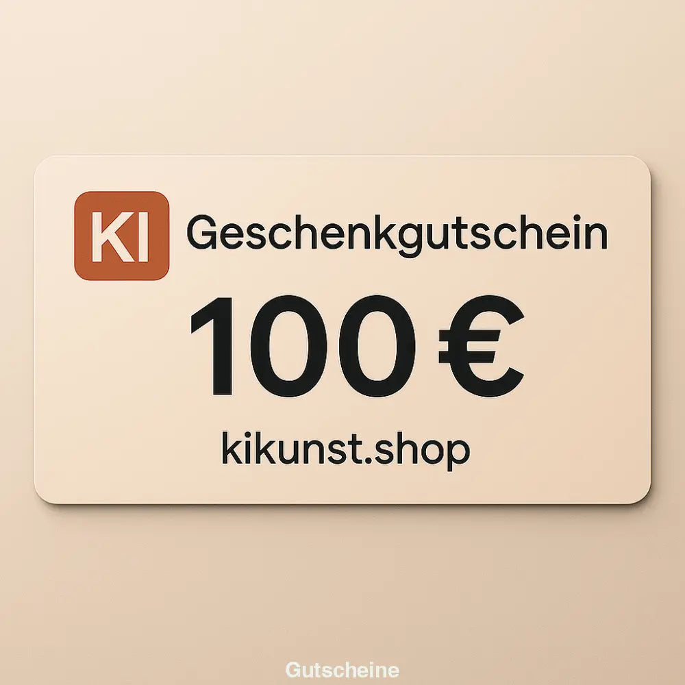 Gutschein 100 € – kreative Freiheit verschenken