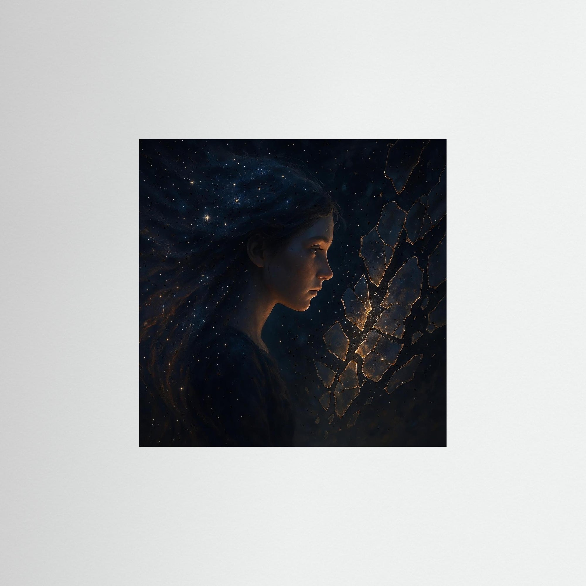 Fragments of the Cosmos – AI Art (Print)