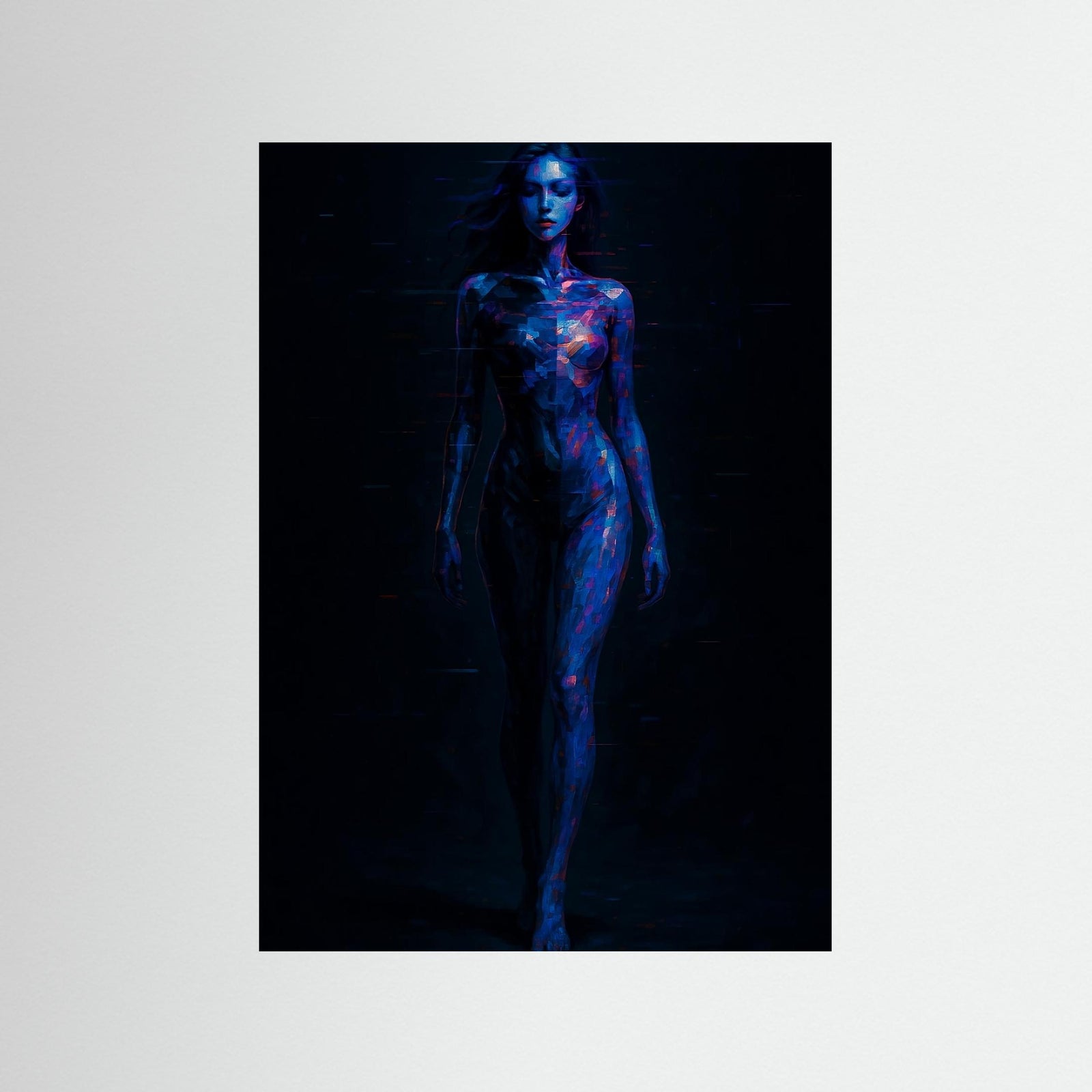 Data Flesh – AI Art (Print)