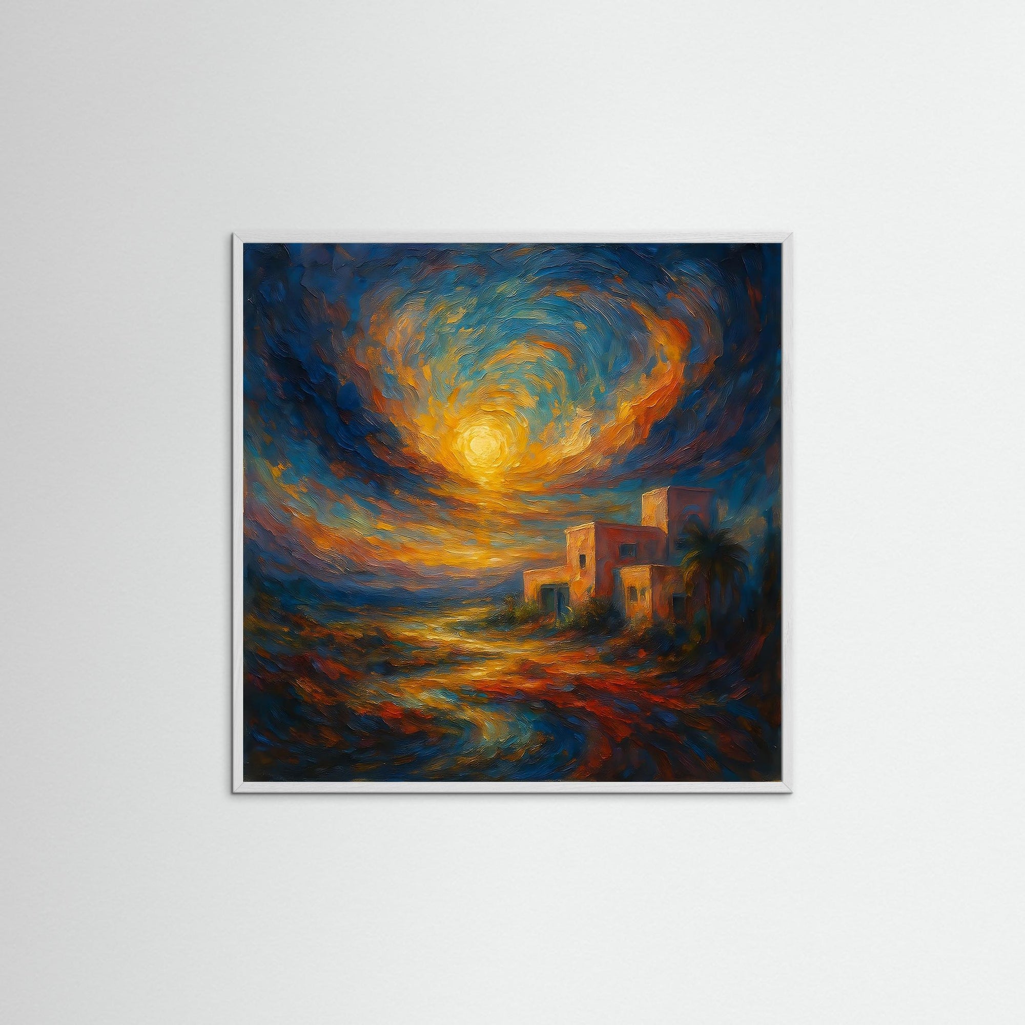 Desert Glow – AI Art (Print)