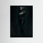 Cybernetic Fragment – AI Art (Print)