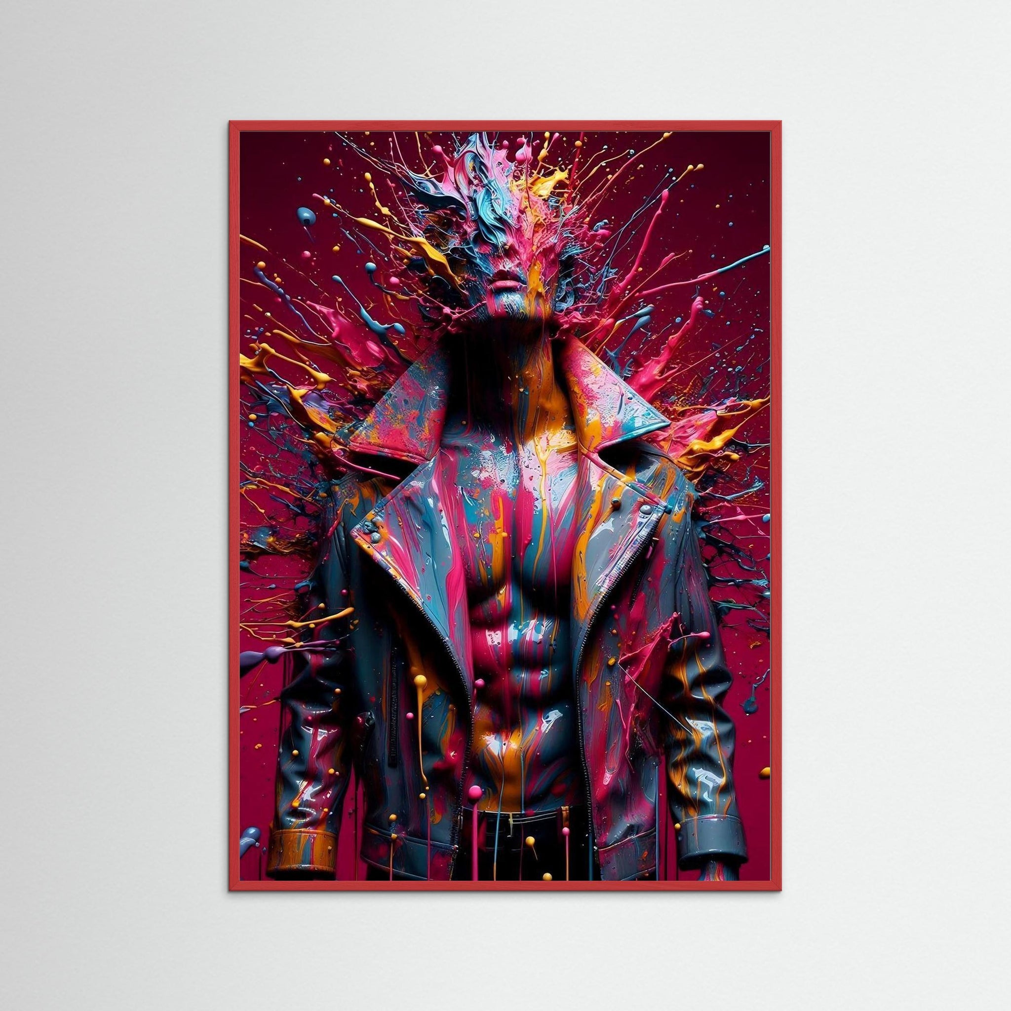 Drip Identity – AI Art (Print)
