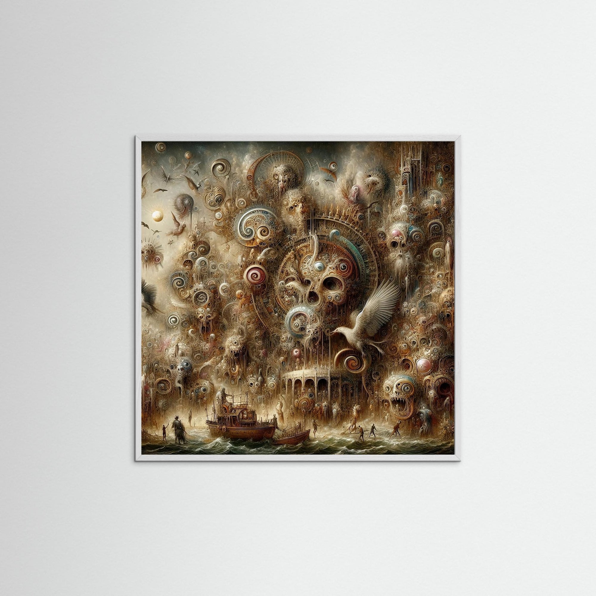 Cathedral of Whispers – AI Art (Print)