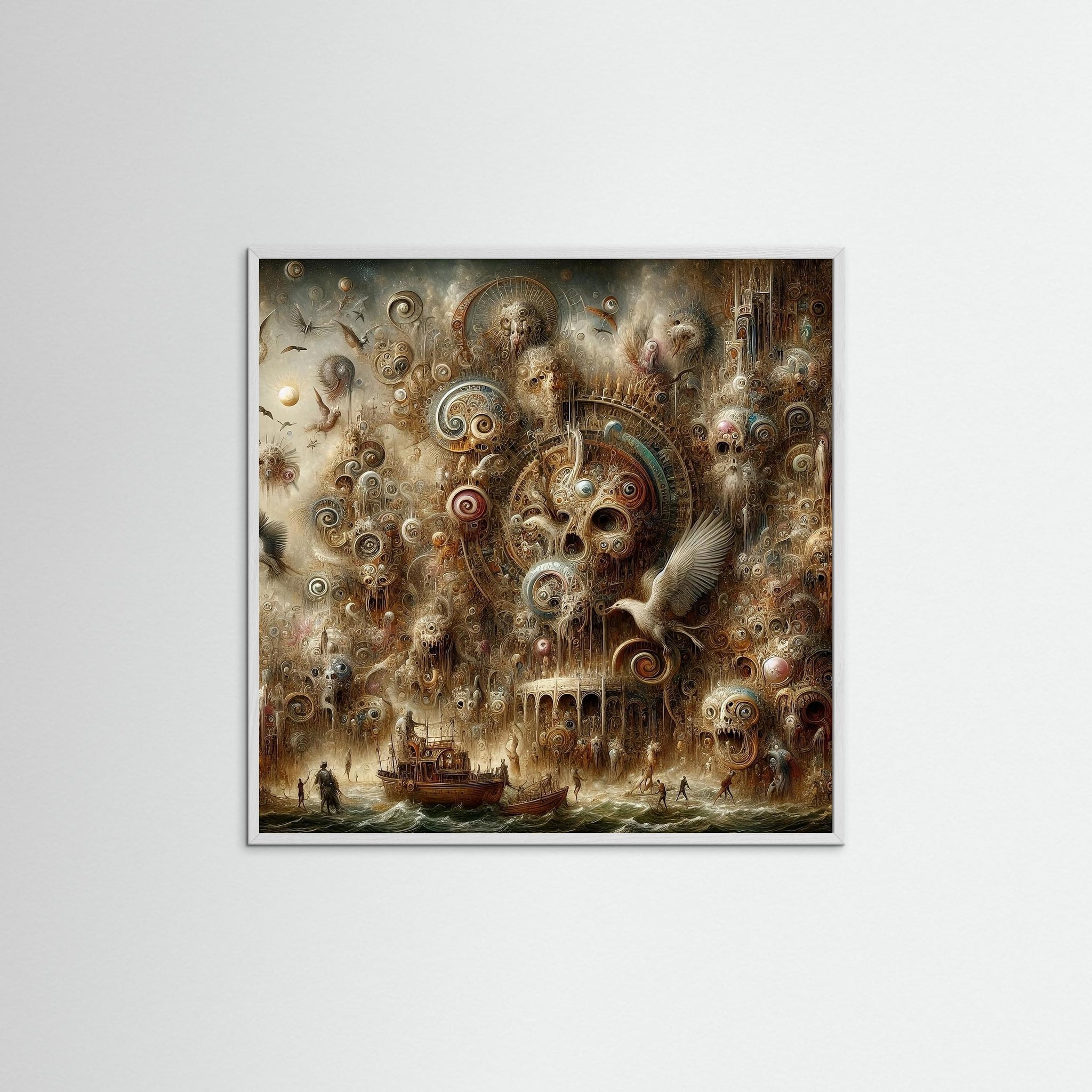 Cathedral of Whispers – AI Art (Print)