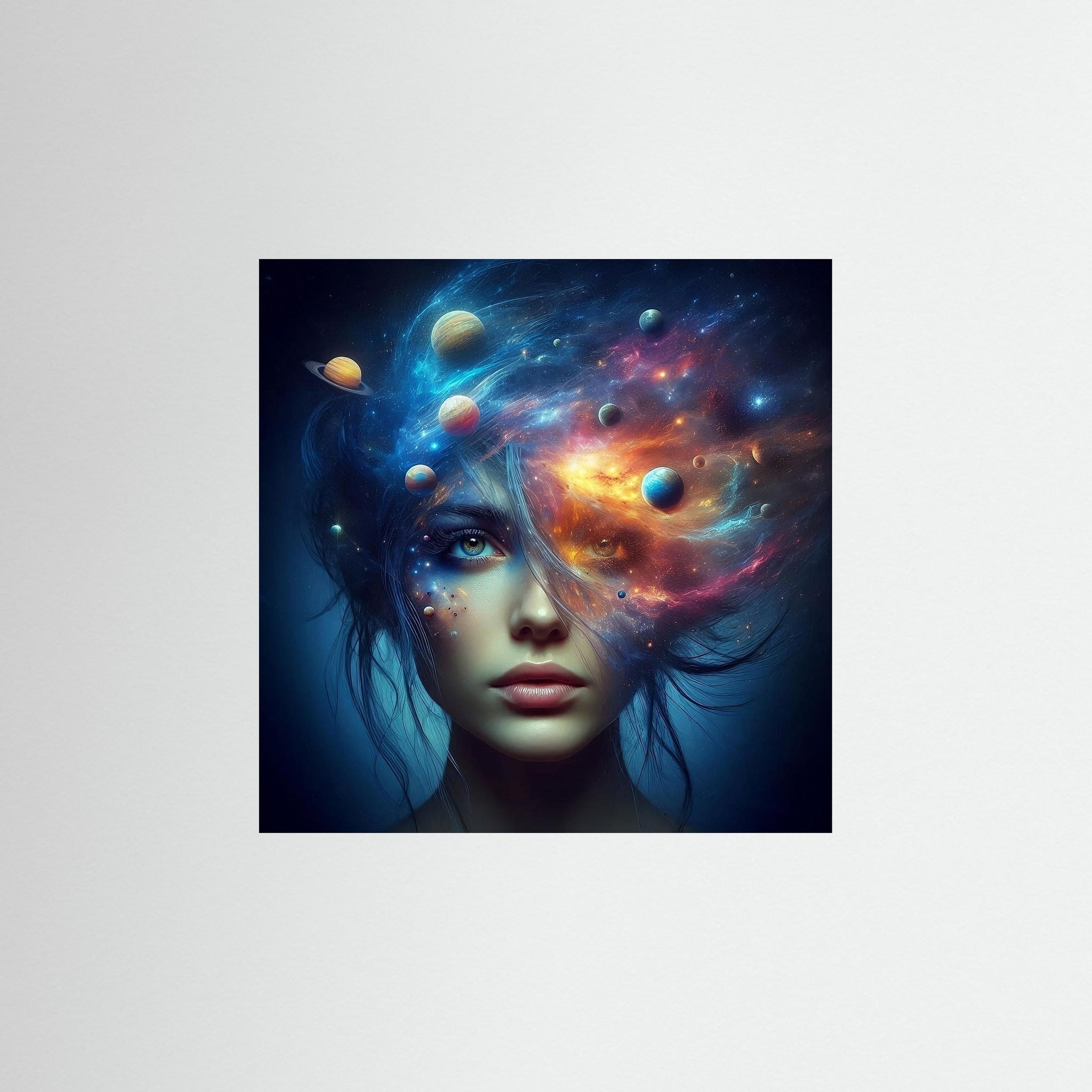 Cosmic Mind – AI Art (Print)