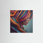 Colour of Life – AI Art (Print)