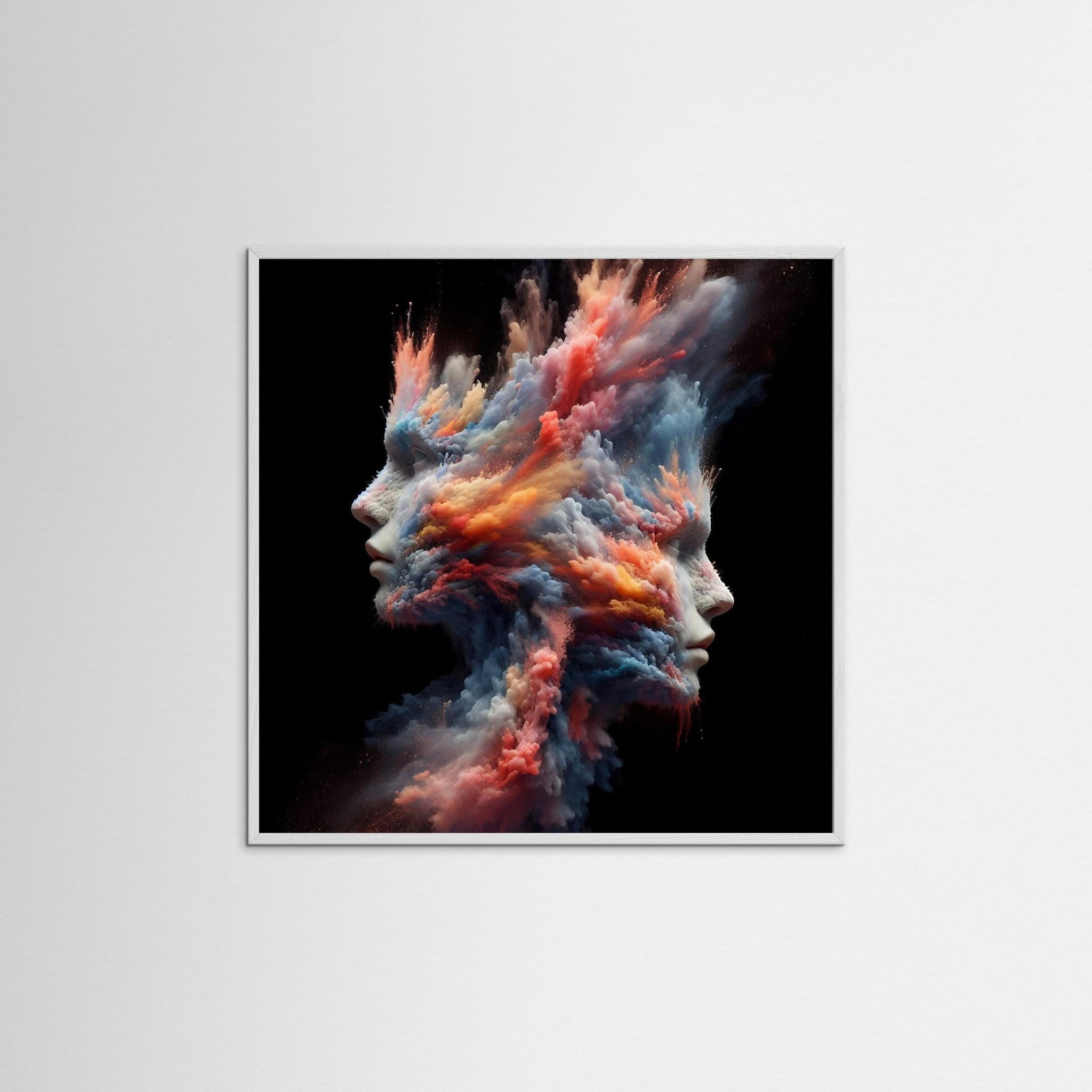 Dual Essence – AI Art (Print)