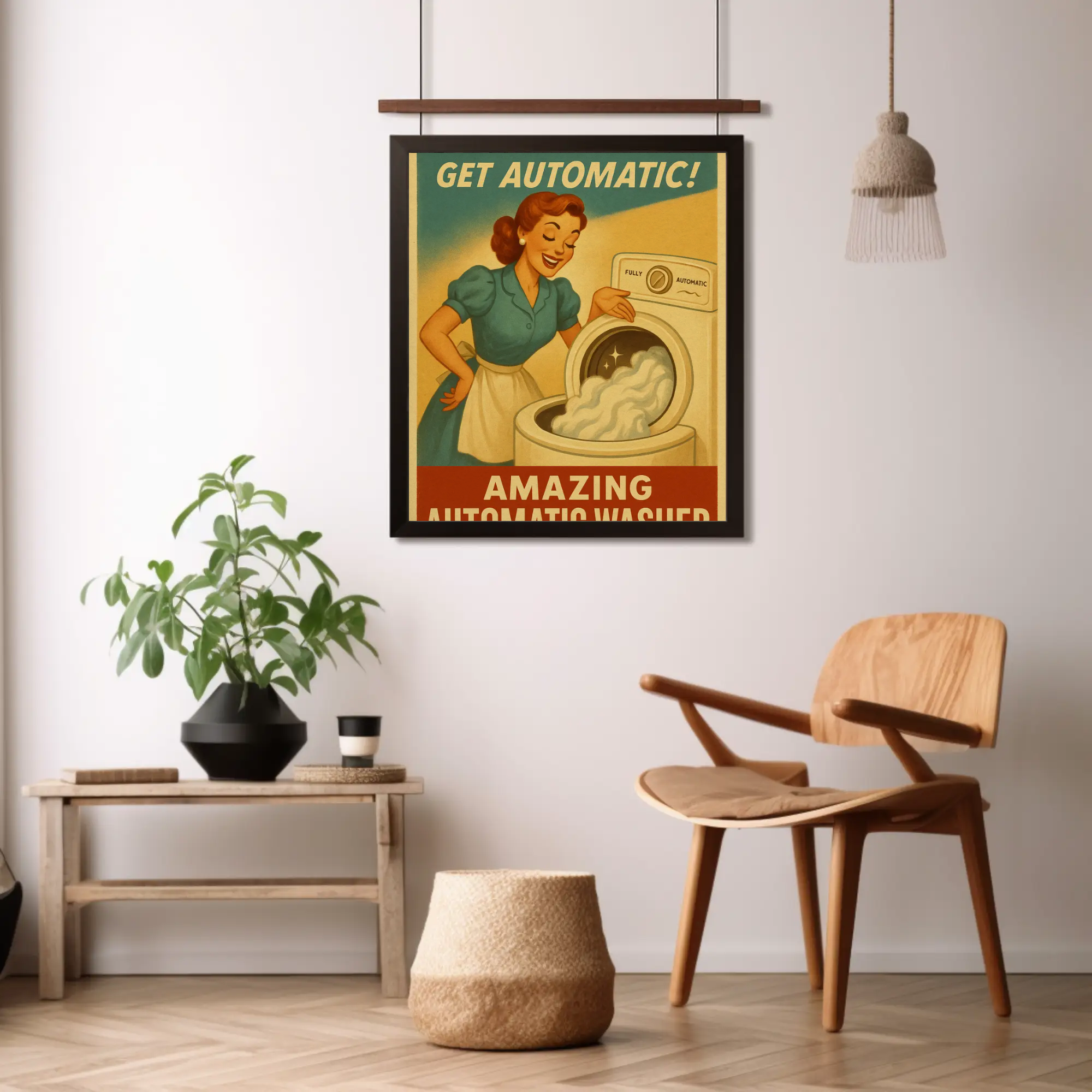 Automatic Washer – AI Art