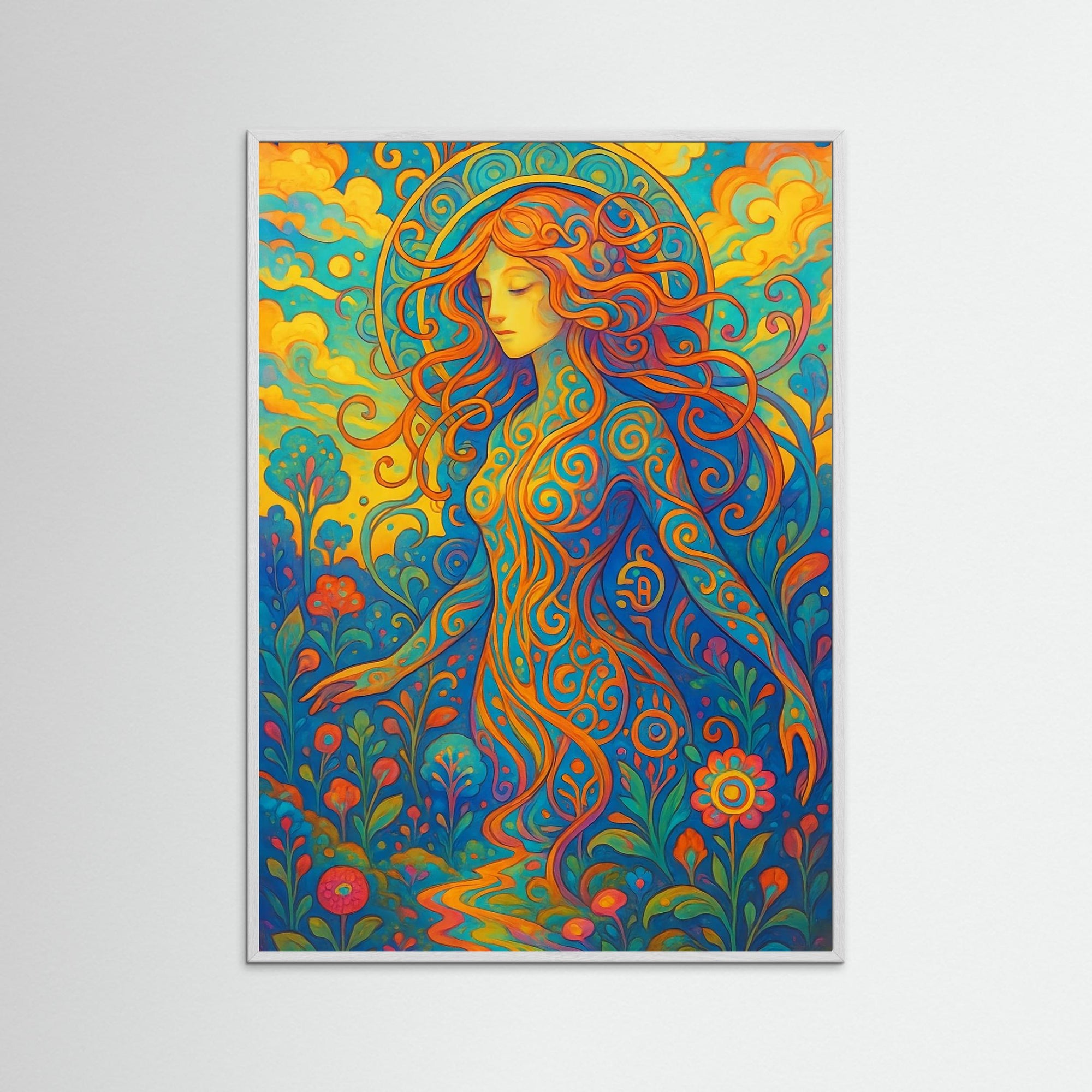 Floral Spirit – AI Art (Print)