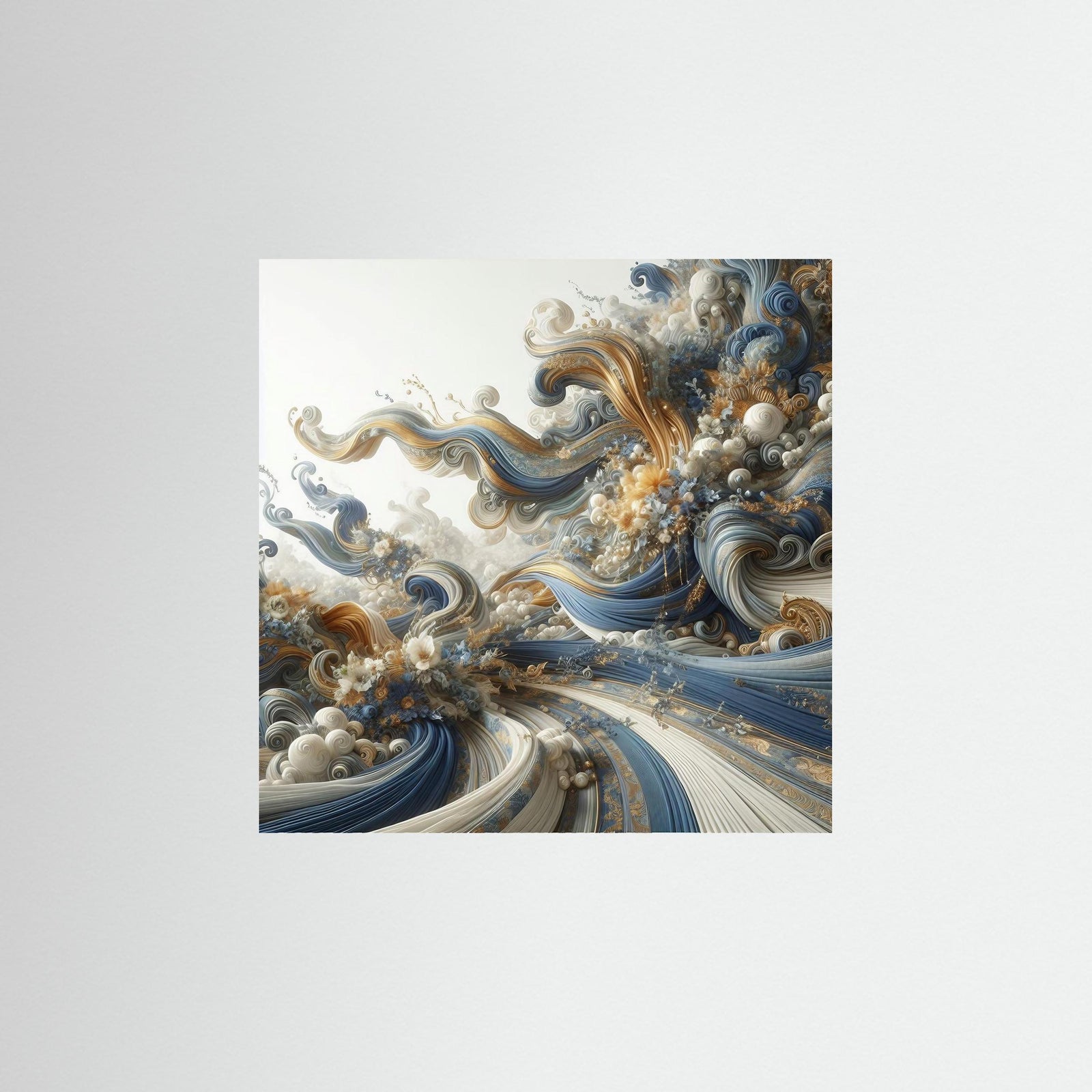 Ocean Whispers – AI Art (Print)