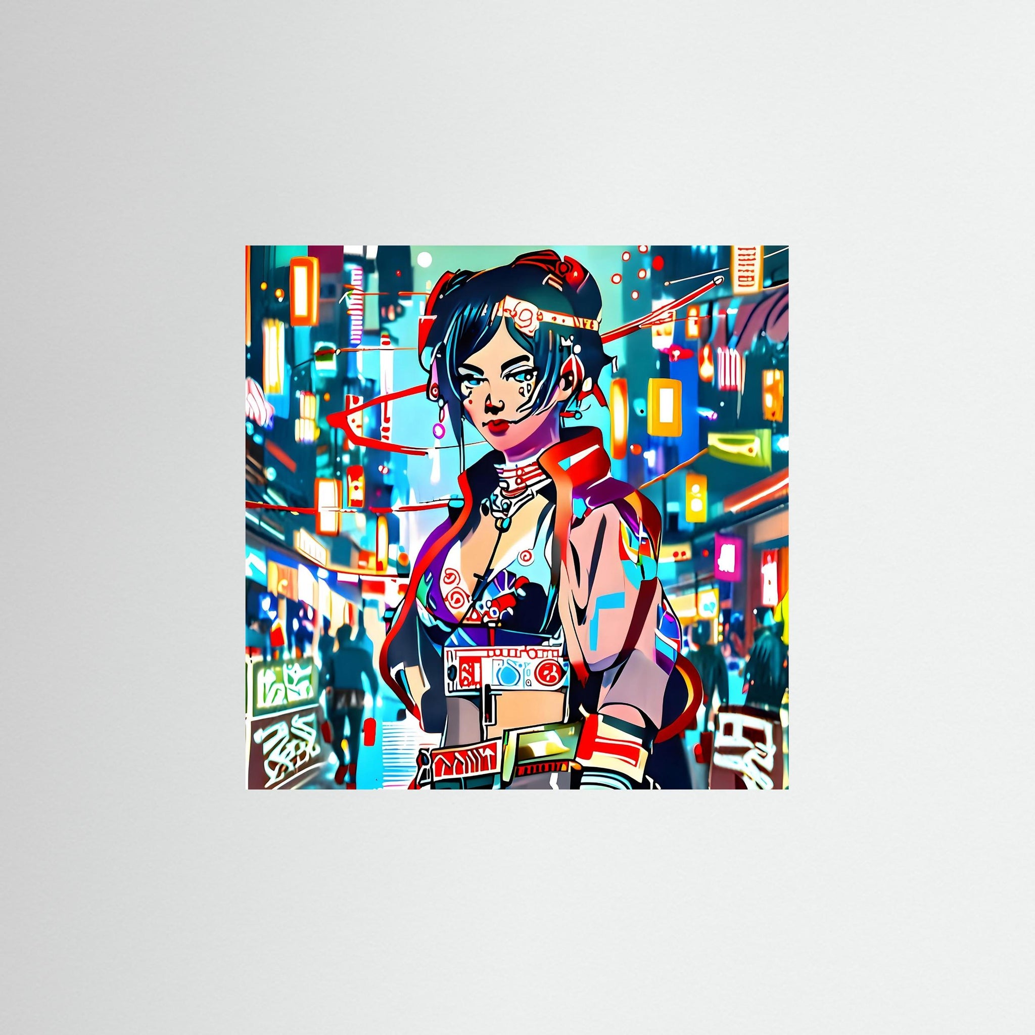 Code Geisha – AI Art (Print)