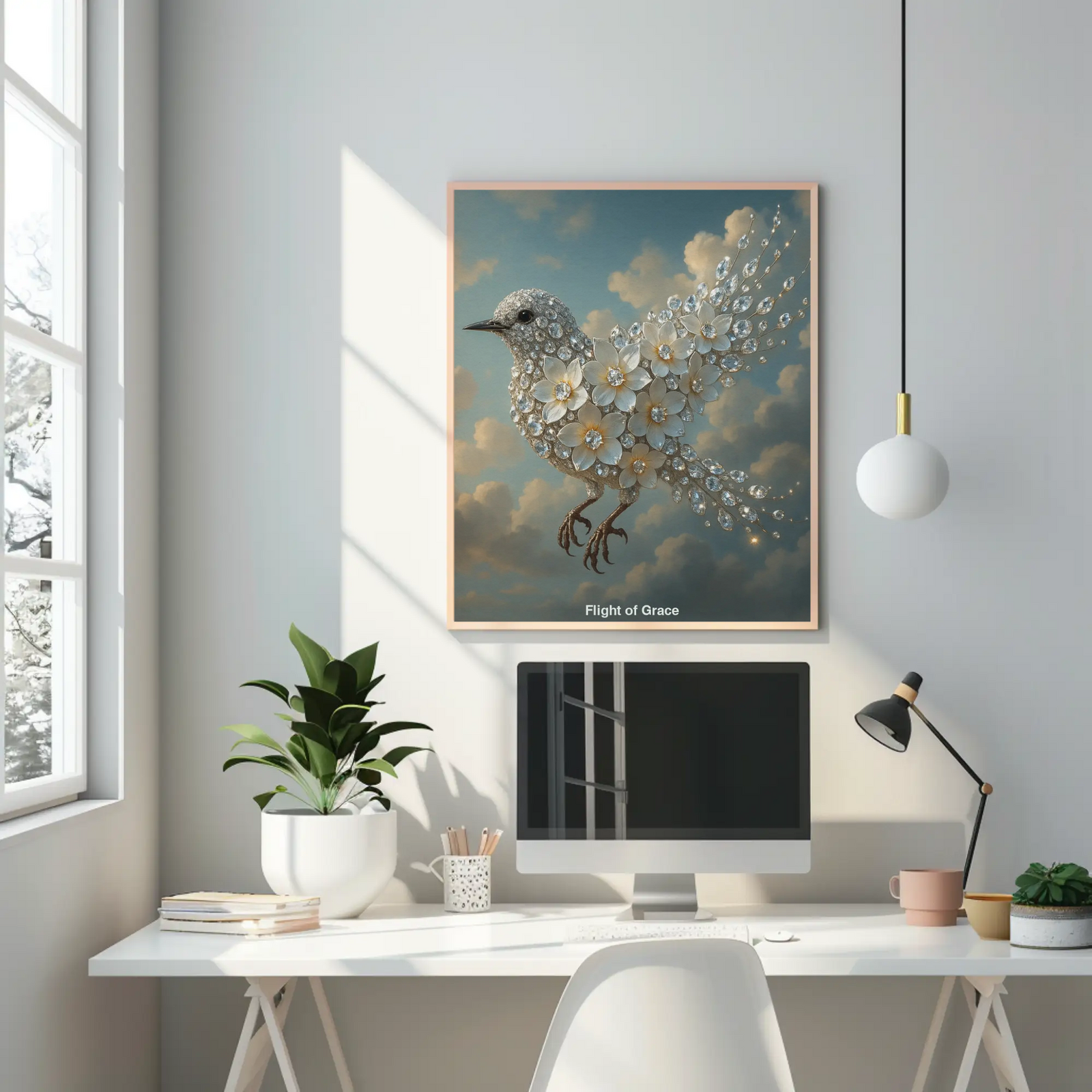 Flight of Grace – AI Art