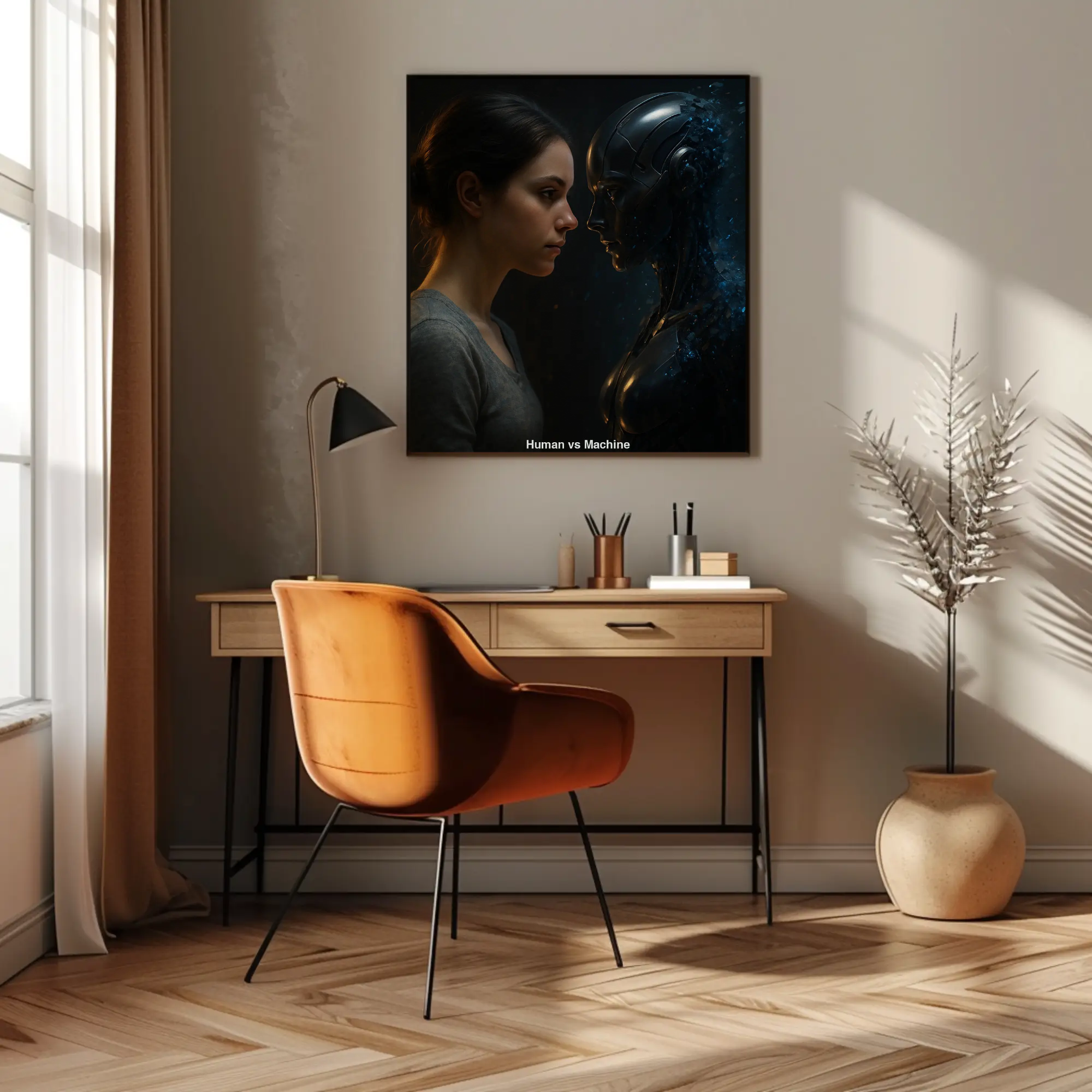 Human vs Machine – AI Art