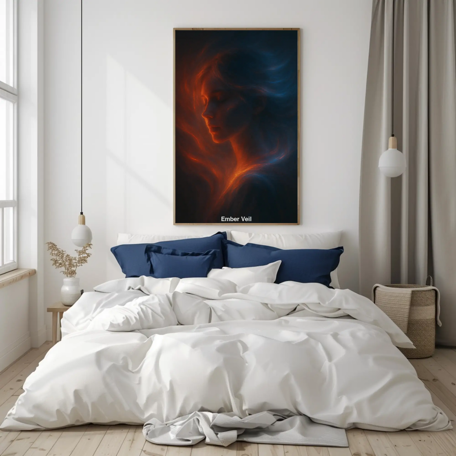 Ember Veil – AI Art