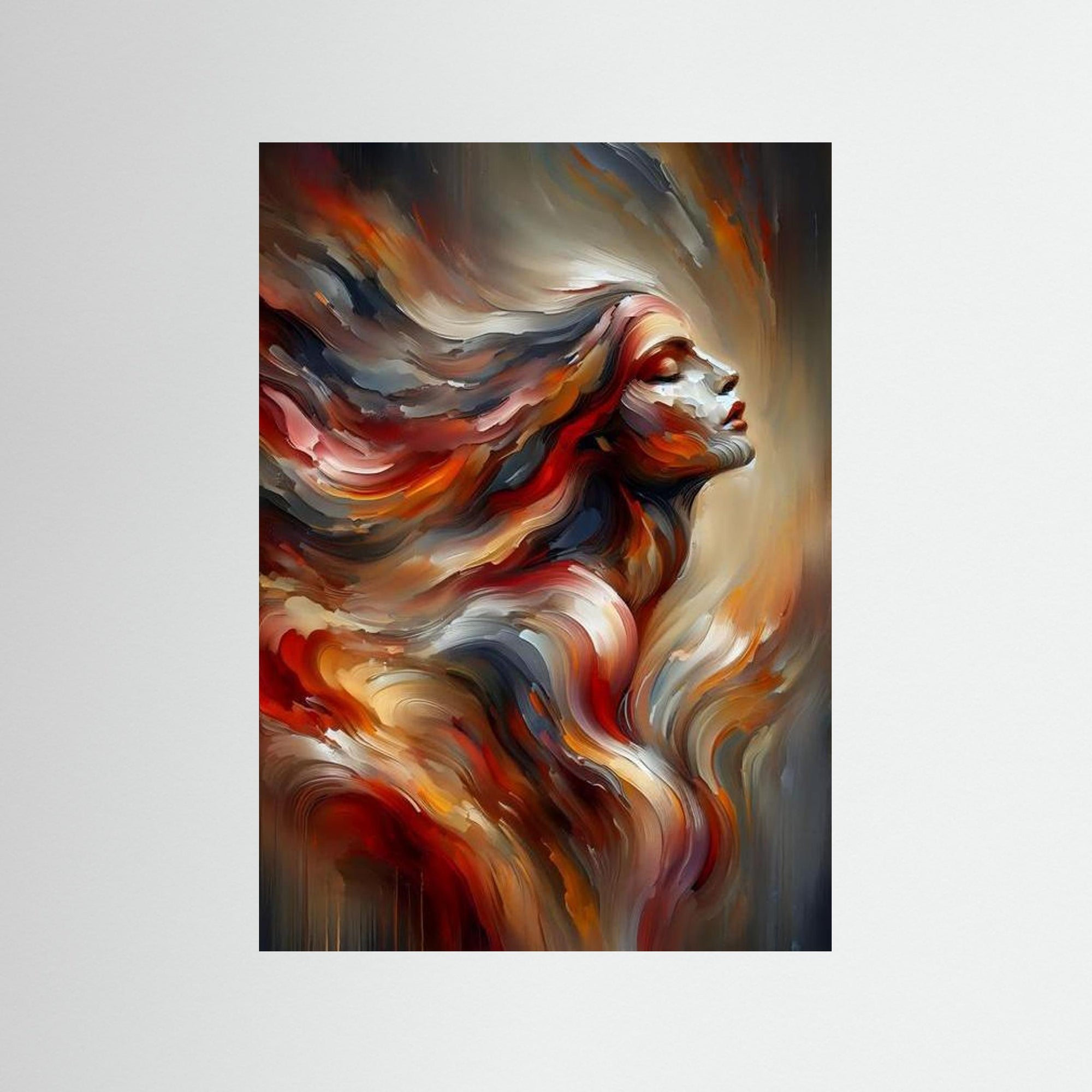 Quiet Fire – AI Art (Print)