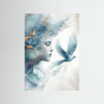 Soft Wings – AI Art (Print)