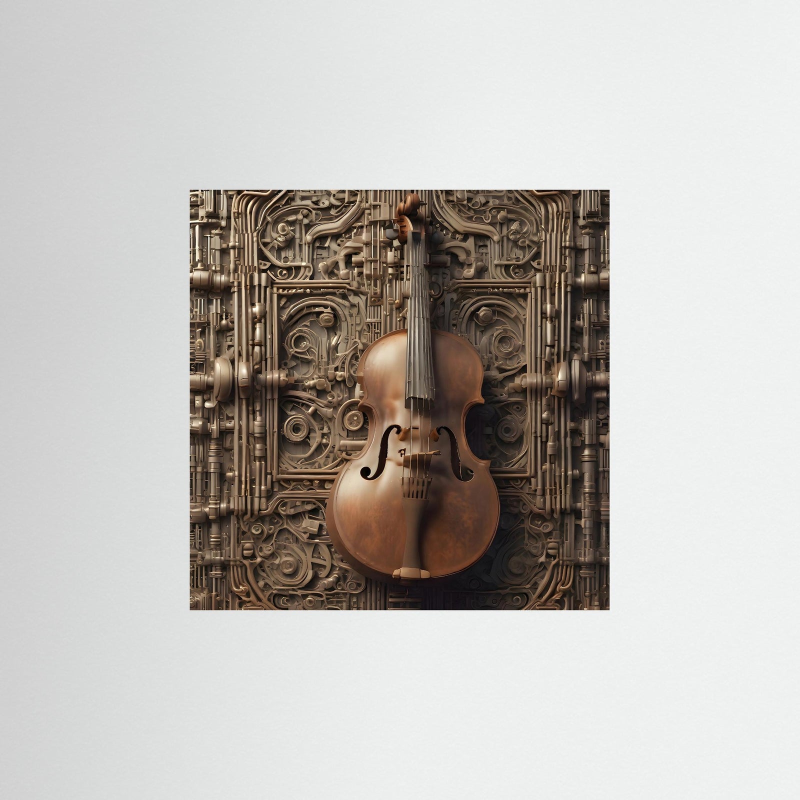 Industrial Sonata – AI Art (Print)