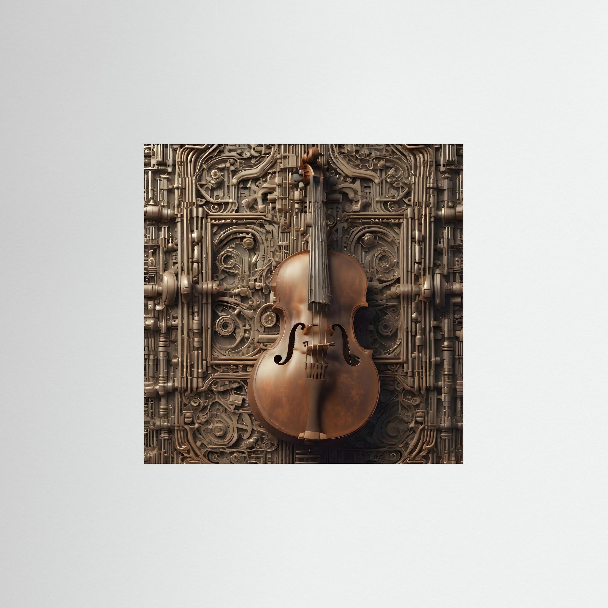 Industrial Sonata – AI Art (Print)