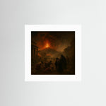 Ashes of Pompeji Fine Art Print mit weißem Passepartout in rahmenloser Ausführung